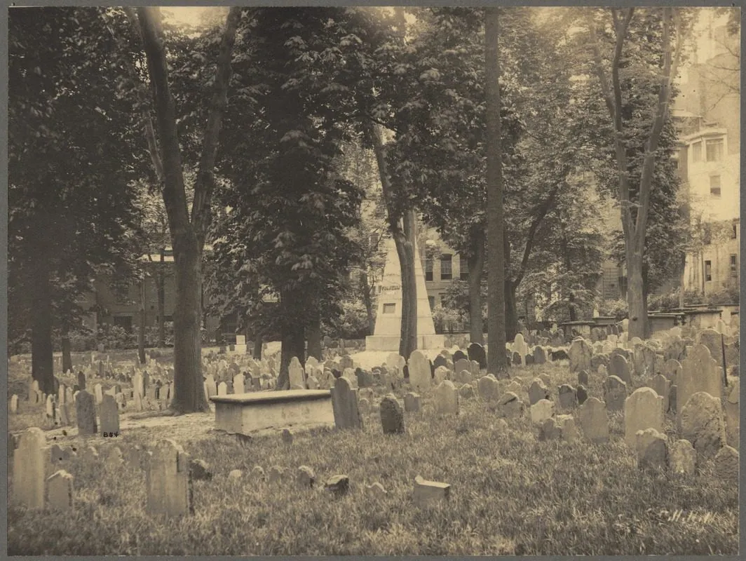 Granary Burying Ground historic cemetery in Boston