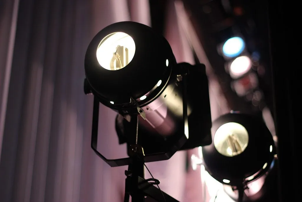 ballet dancer performance stage spotlight