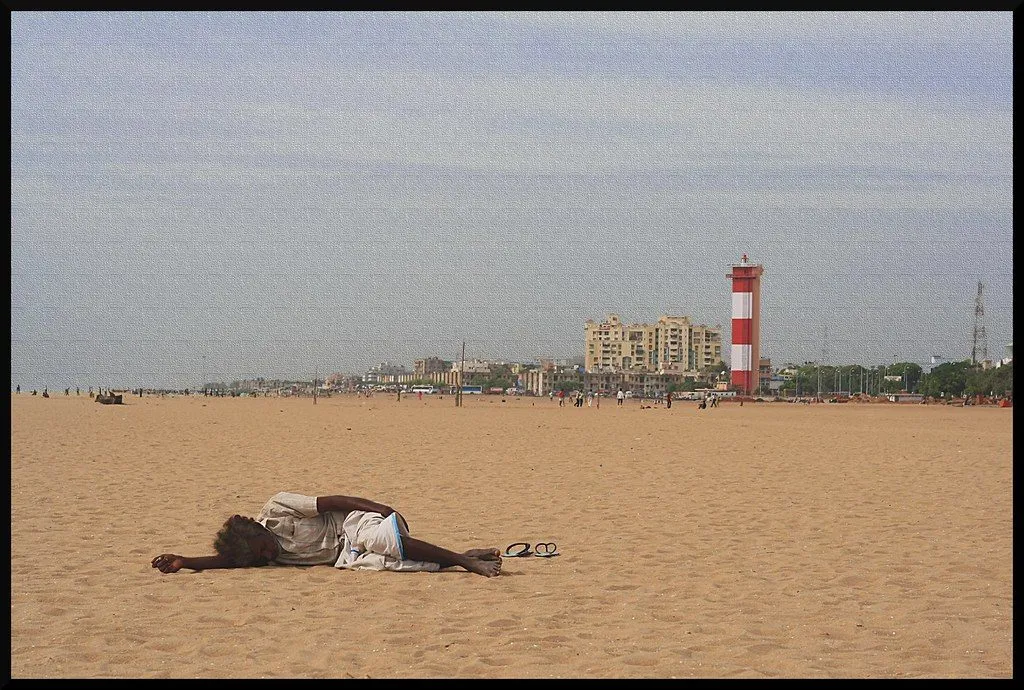 person sleeping peacefully