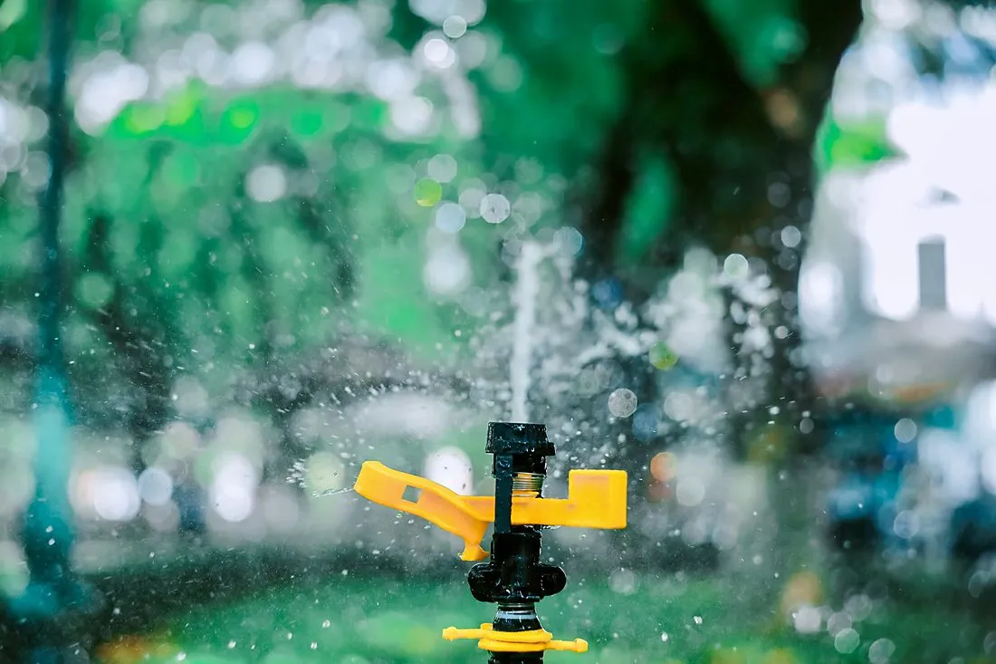 a lawn sprinkler